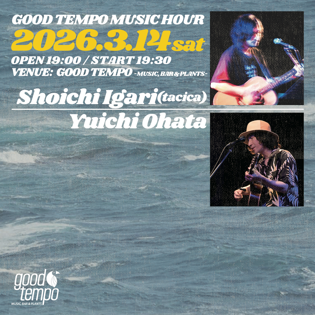 “GOOD TEMPO MUSIC HOUR <br>猪狩翔一 × おおはた雄一