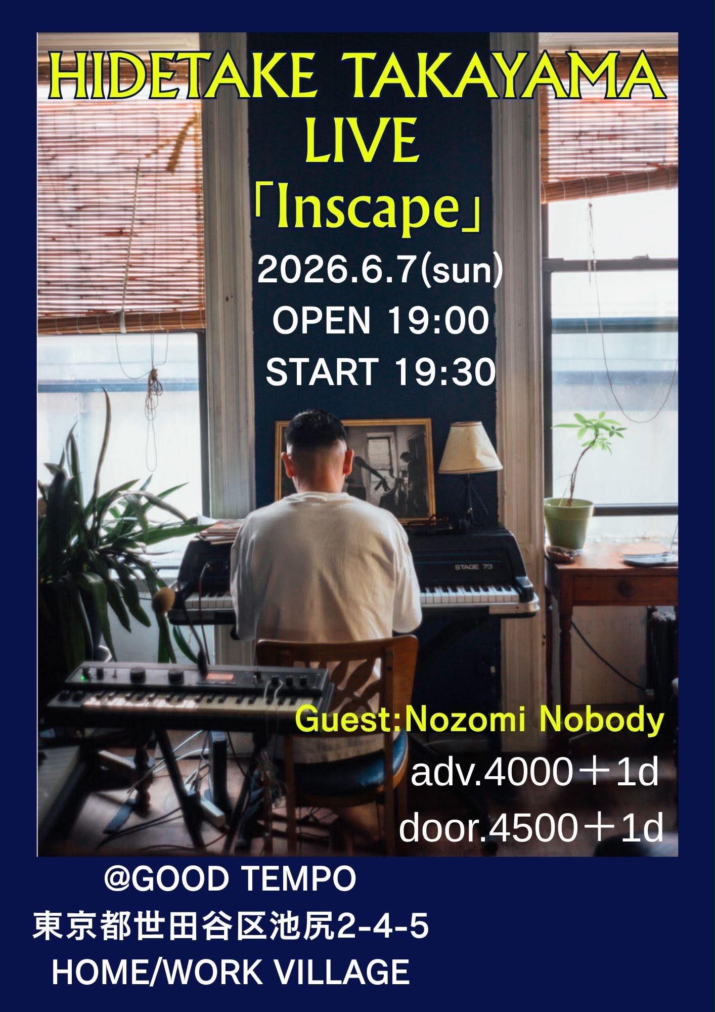 HIdetake Takayama presents <br>Inscape