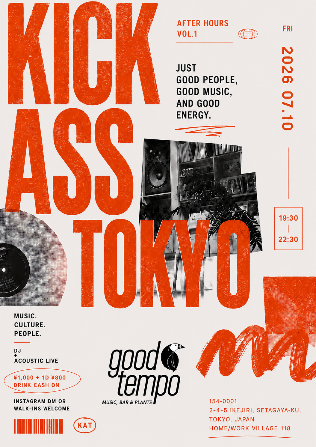 KICK ASS TOKYO AFTER HOURS VOL.1